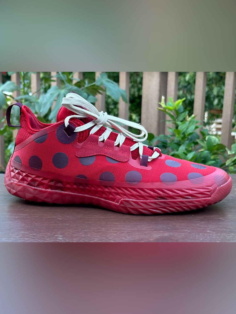 Adidas Harden Vol. 5 Futurenatural Men’s Size 10 Red Basketball Shoes H68595